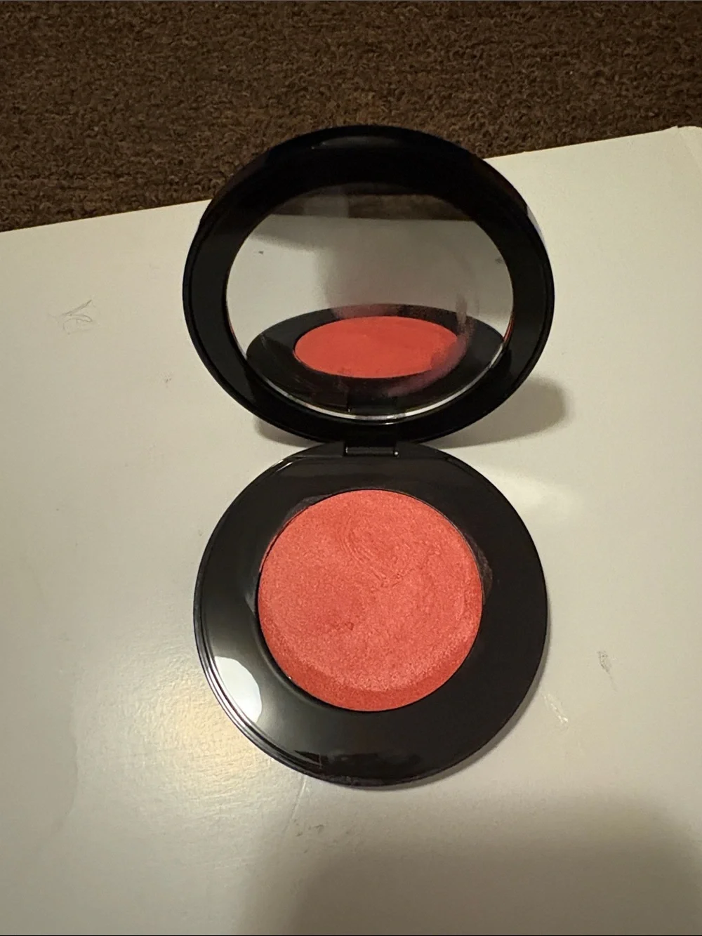 Saie Shy Blush - Vibrant Coral Pink
